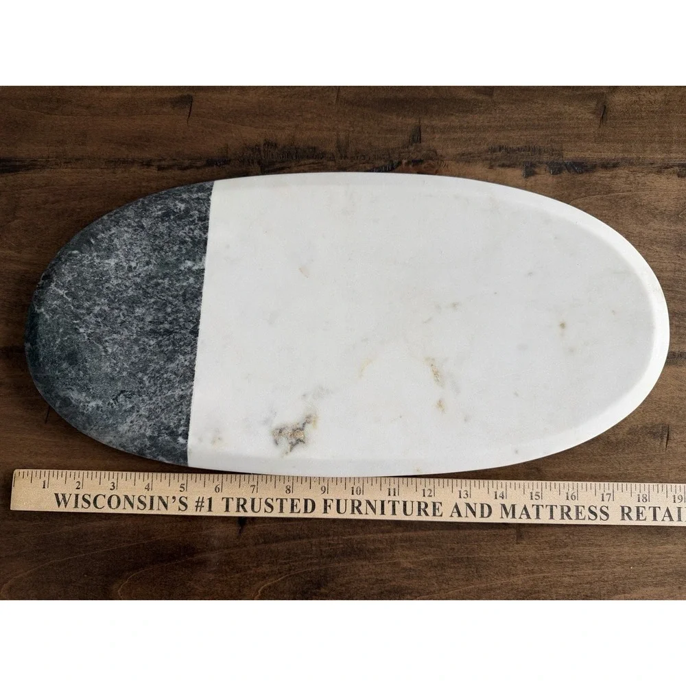 Crate & Barrel Charcuterie Board, Marble, NEW IN BOX